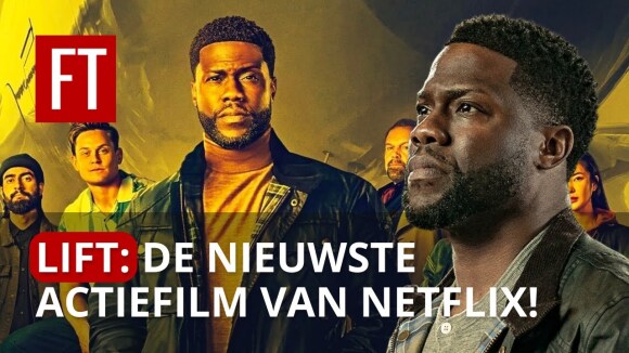 Netflix lanceert trailer voor actiefilm 'Lift' met Kevin Hart