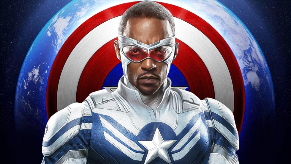 Is dit het nieuwe kostuum van Anthony Mackie in 'Captain America 4'?