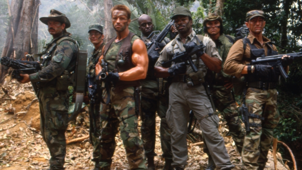 Deze stevige oorlogsfilm verandert plots in een scifi-monsterfilm: Arnold Schwarzenegger in de klassieker 'Predator'