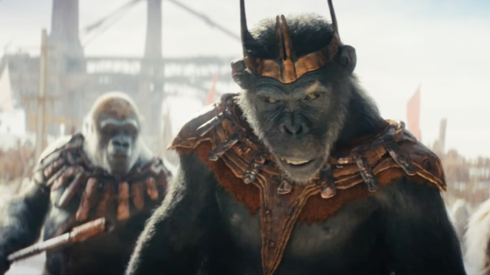 Nieuwe trailer 'Kingdom of the Planet of the Apes' toont de machtige nieuwe vijand van de reeks