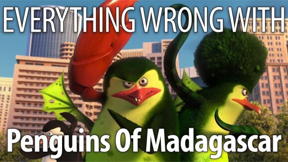CinemaSins - Everything wrong with penguins of madagascar in 15 minutes or less