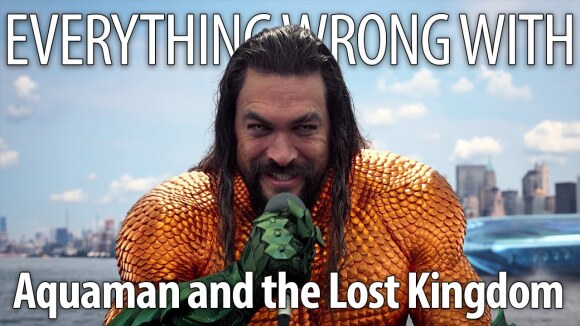 CinemaSins - Everything wrong with aquaman and the lost kingdom in 23 minutes or less